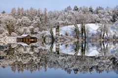 Ein Wintermärchen am See