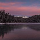 Ein Wintermorgen am Eibsee