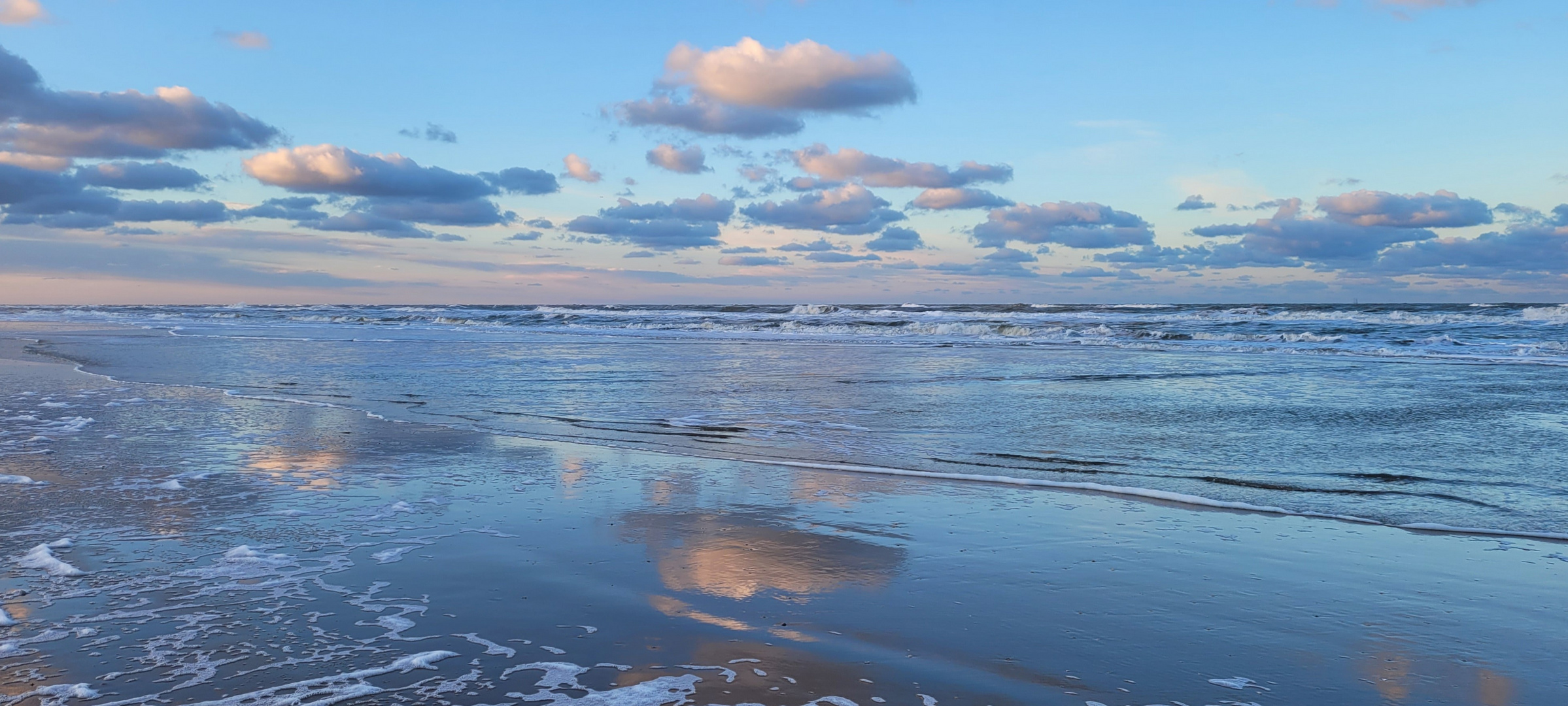 Ein Wintermorgen an der Nordsee