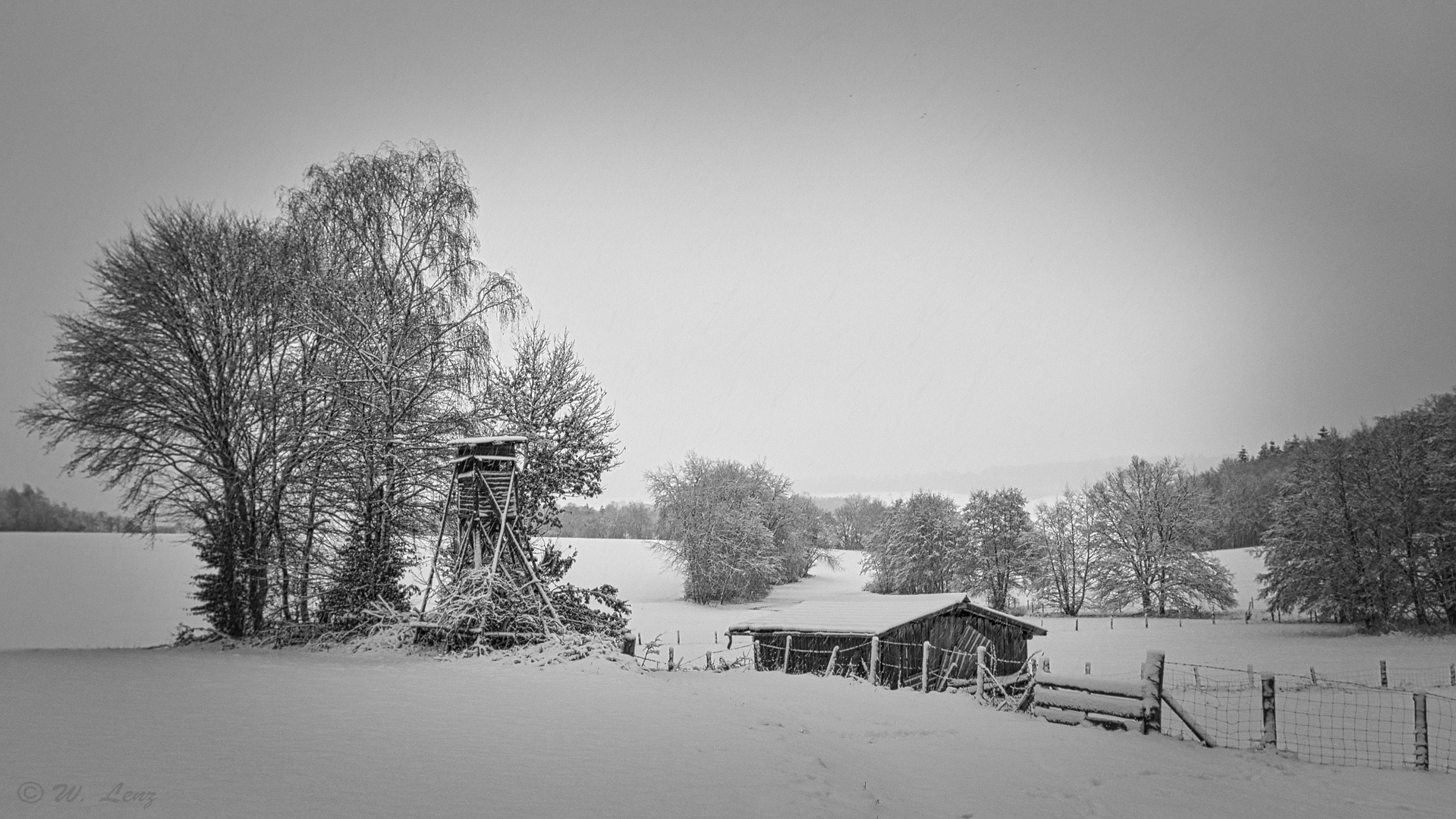 Ein Wintermorgen im Taunus