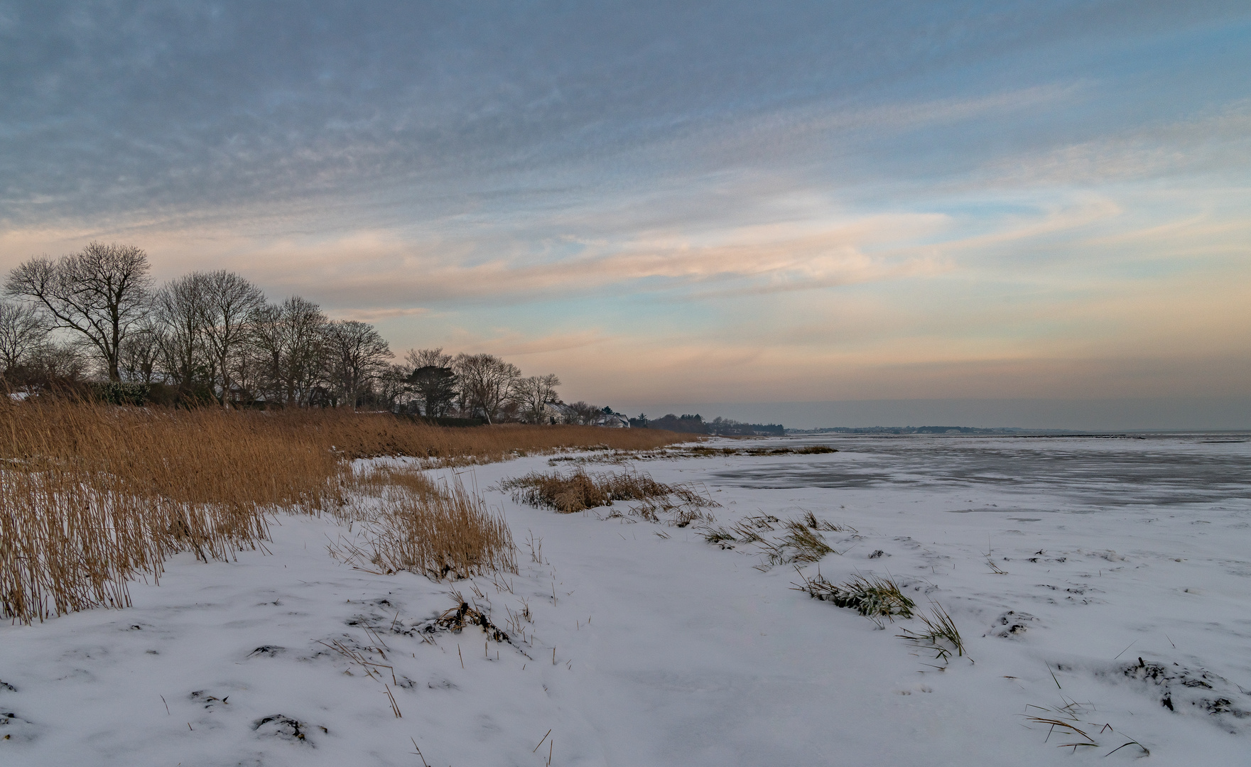 Ein Wintermorgen in Keitum