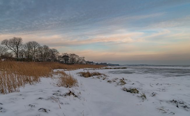 Ein Wintermorgen in Keitum