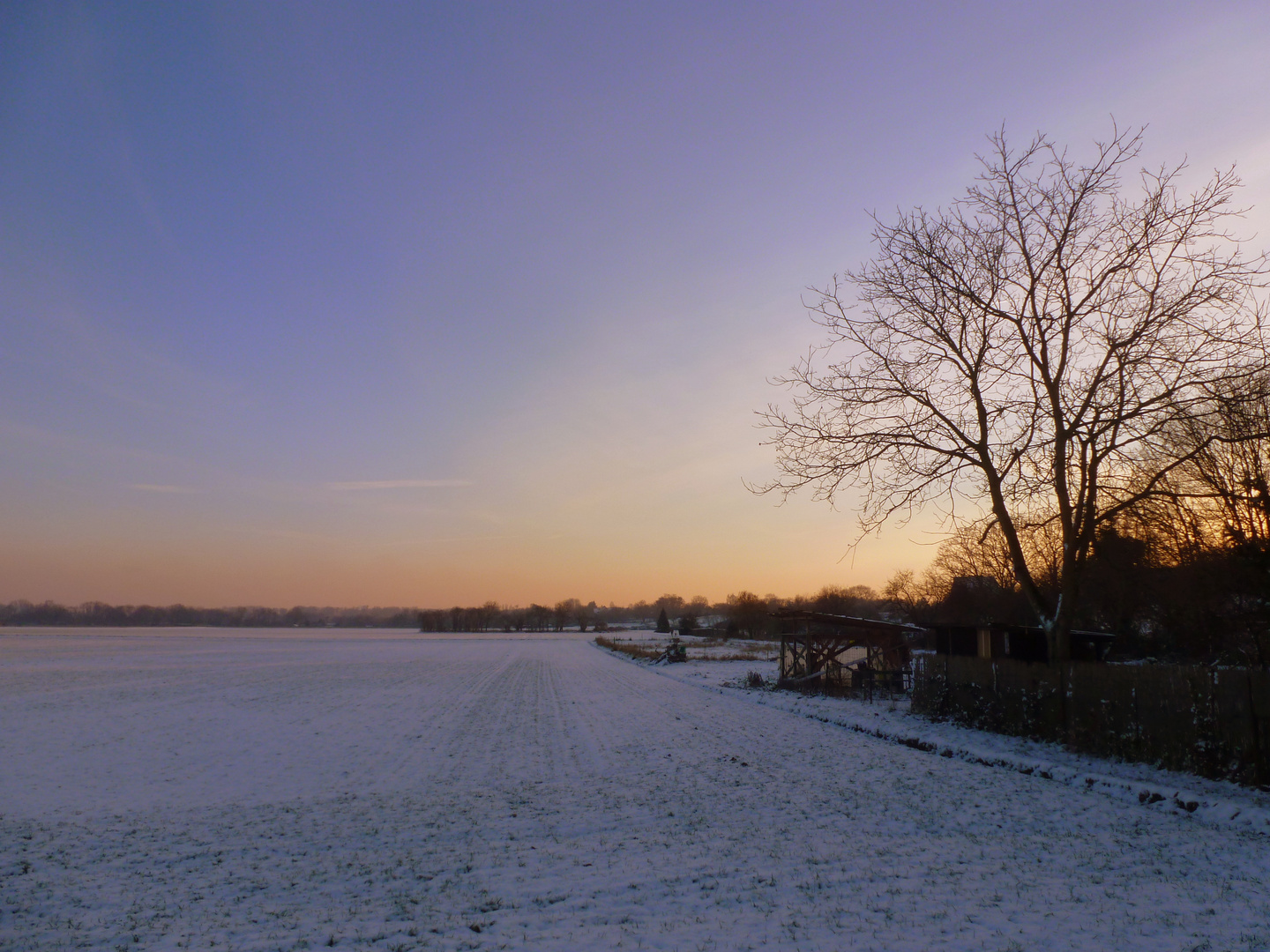 ein Winternachmittag