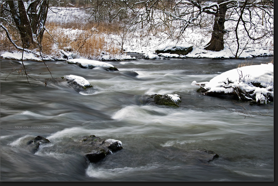 Ein Winterspaziergang an der Weißen Elster