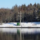 ein Wintertag am Nord-Ostsee-Kanal 