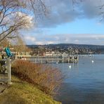 Ein Wintertag am Zürichsee