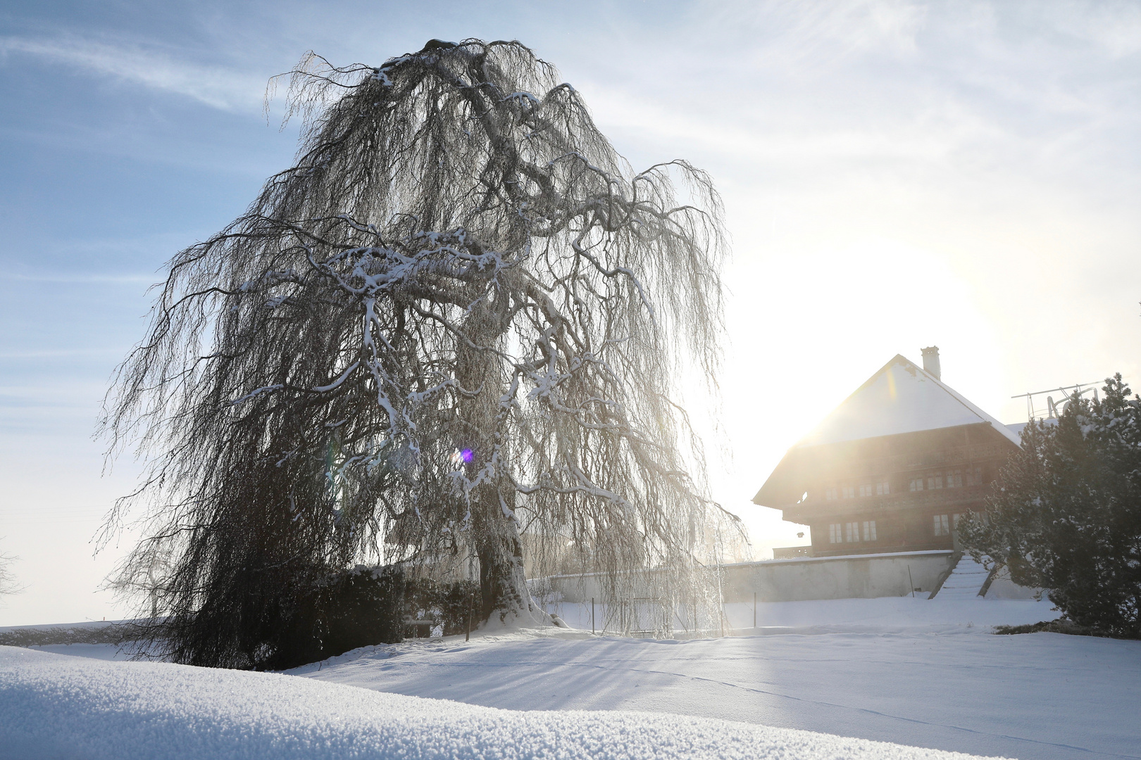 Ein Wintertag auf dem Belpberg