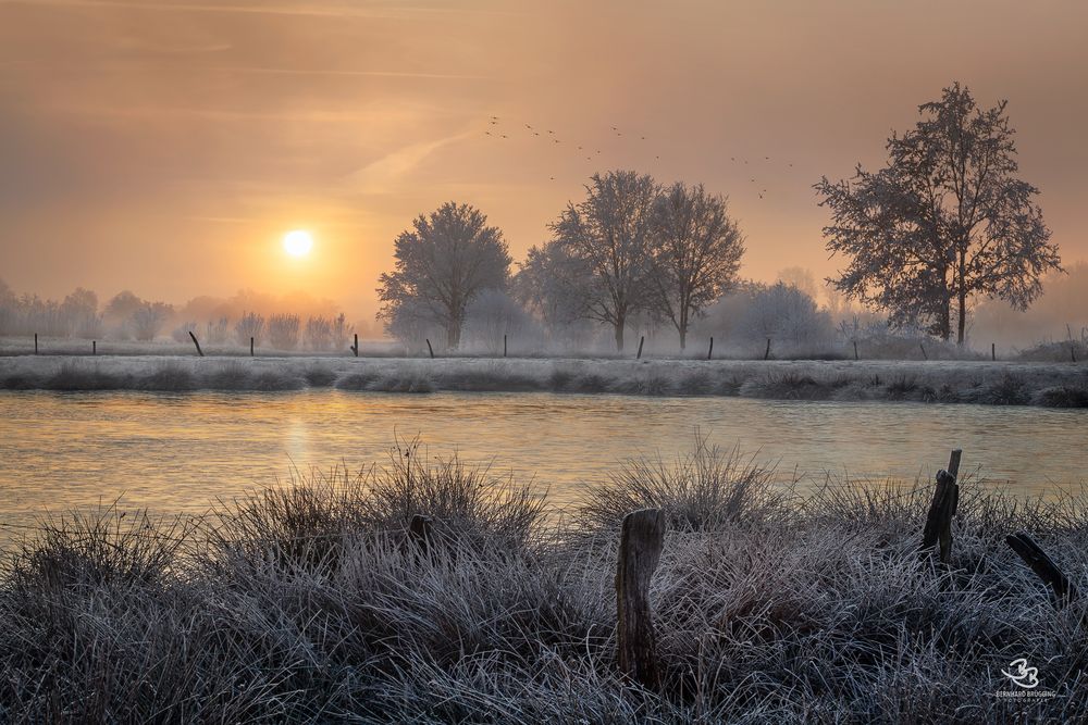 Ein Wintertag beginnt