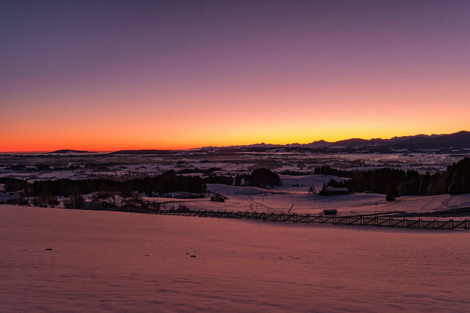 Ein Wintertag erwacht