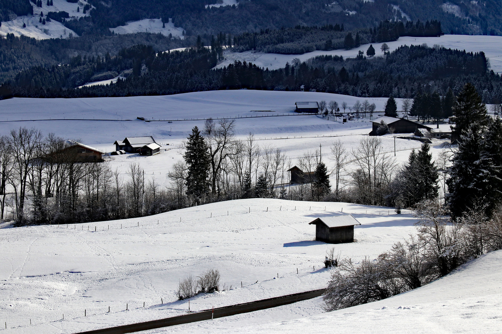 Ein Wintertag im Allgäu