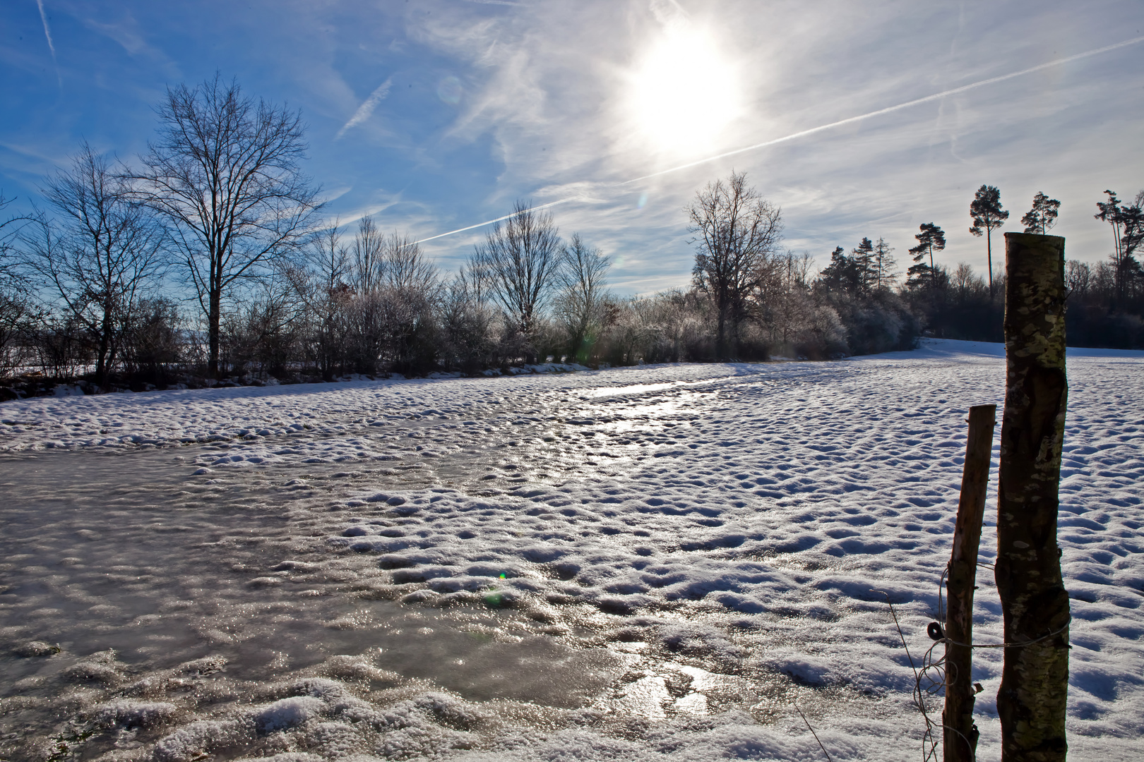 Ein Wintertag im Januar