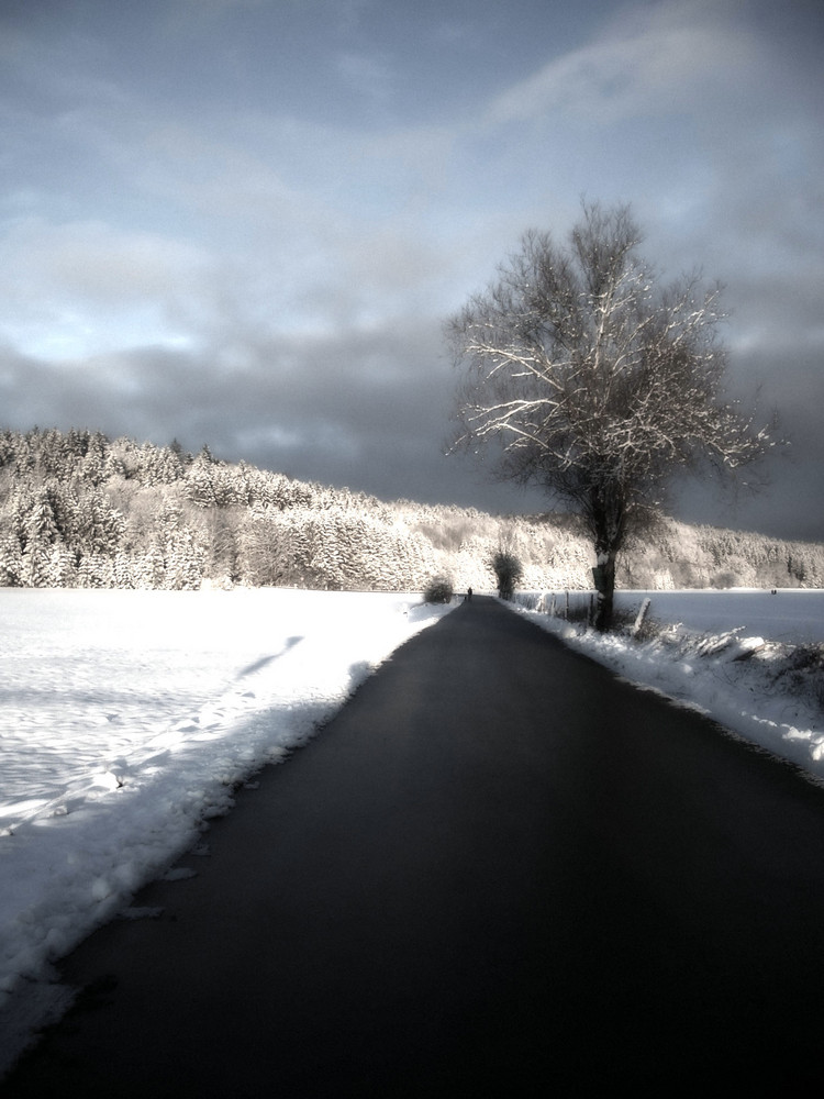 Ein Wintertag im Pfaffenwinkel von Dietmar Stich D.S.