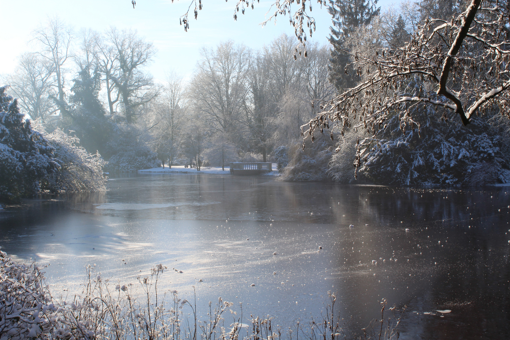 ein Wintertag im Schlossgarten