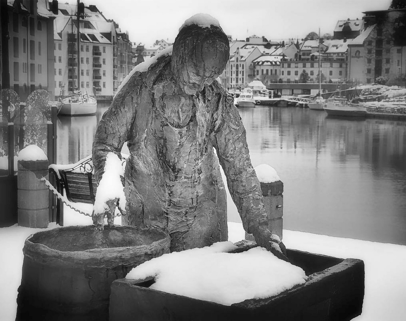 Ein Wintertag in Alesund