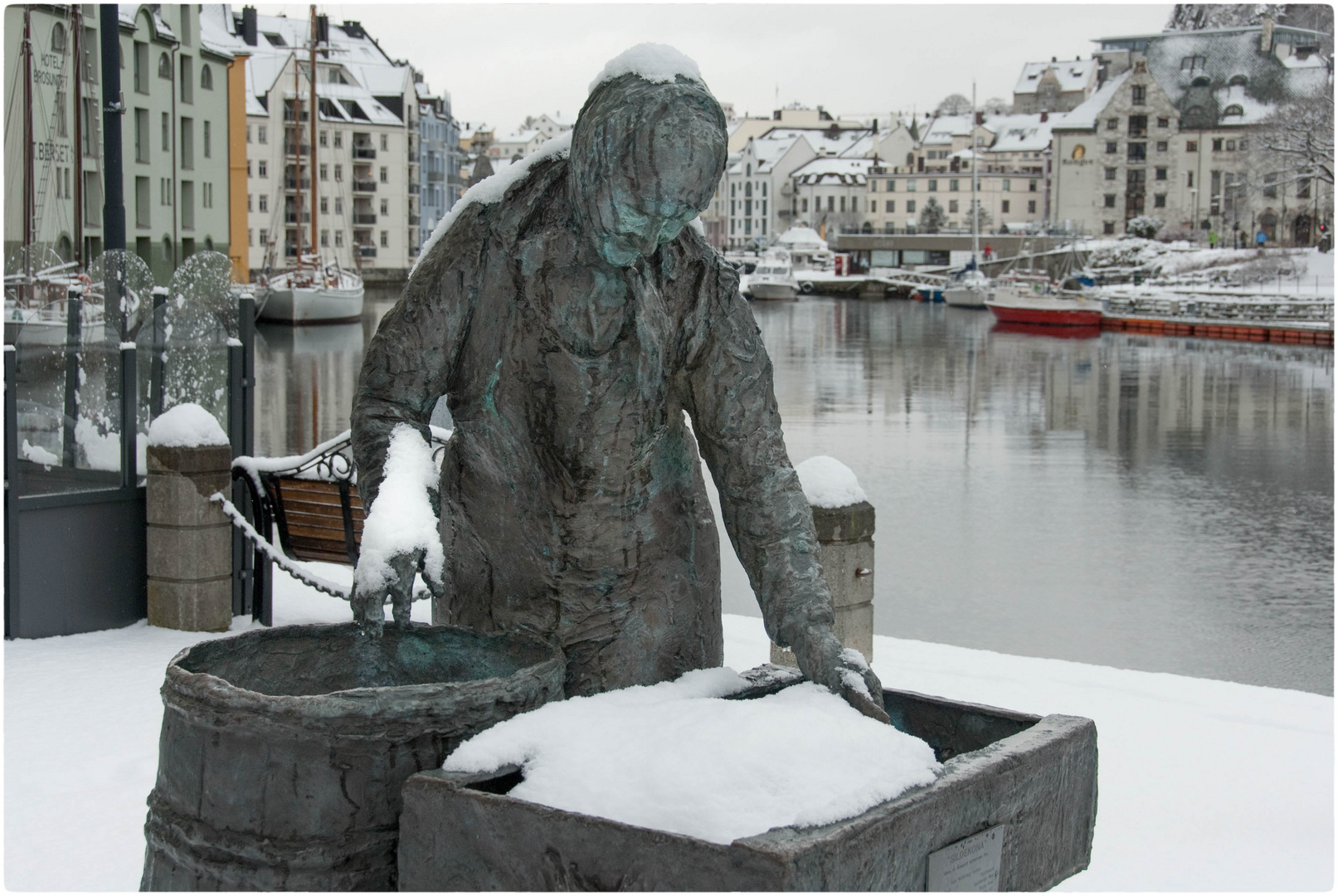 Ein Wintertag in Alesund  ( Norwegen )   ( 5  )