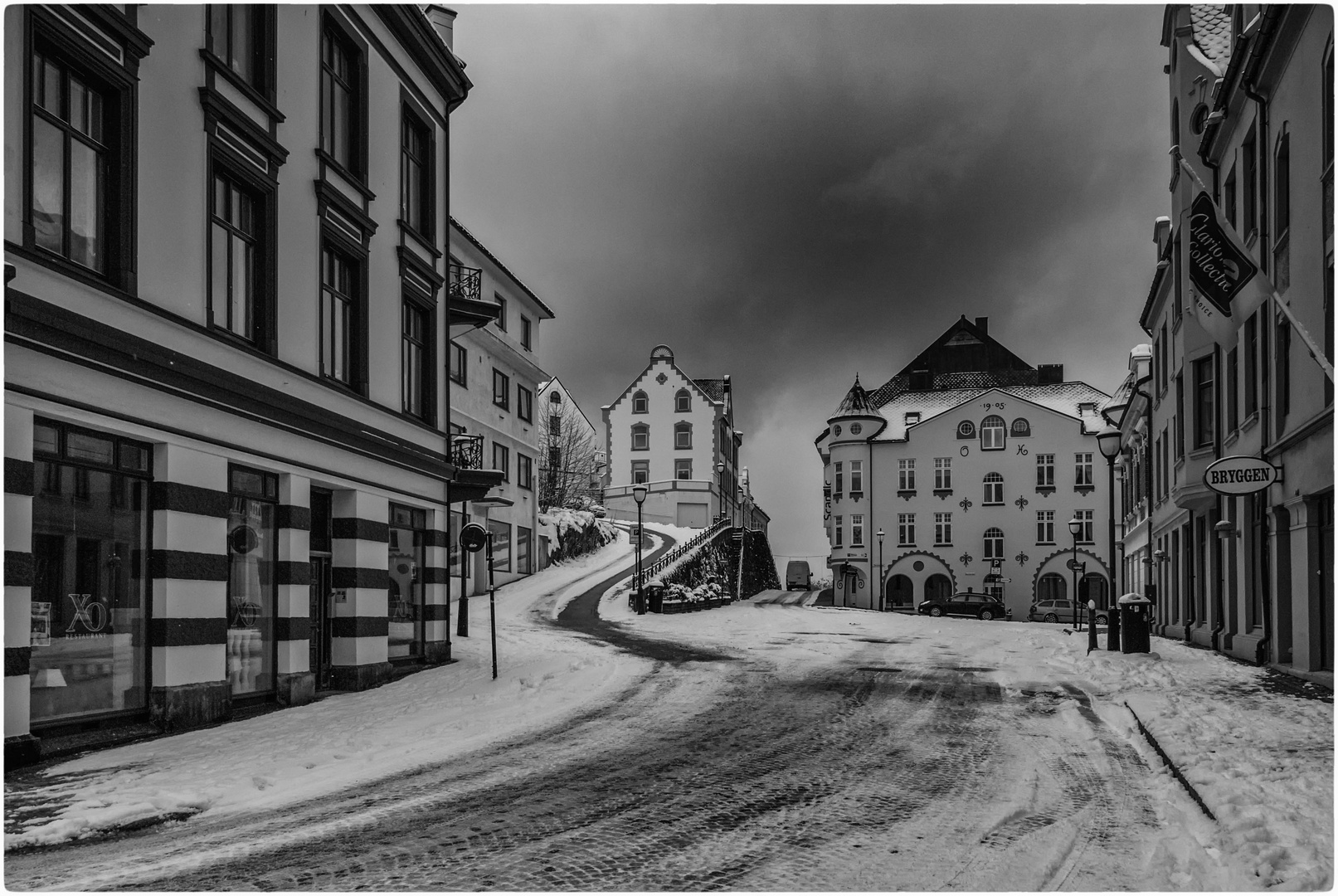 Ein Wintertag in Alesund  ( Norwegen )   ( 7 )