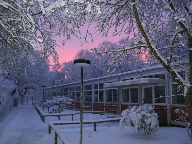 Ein Wintertag in Hamburg