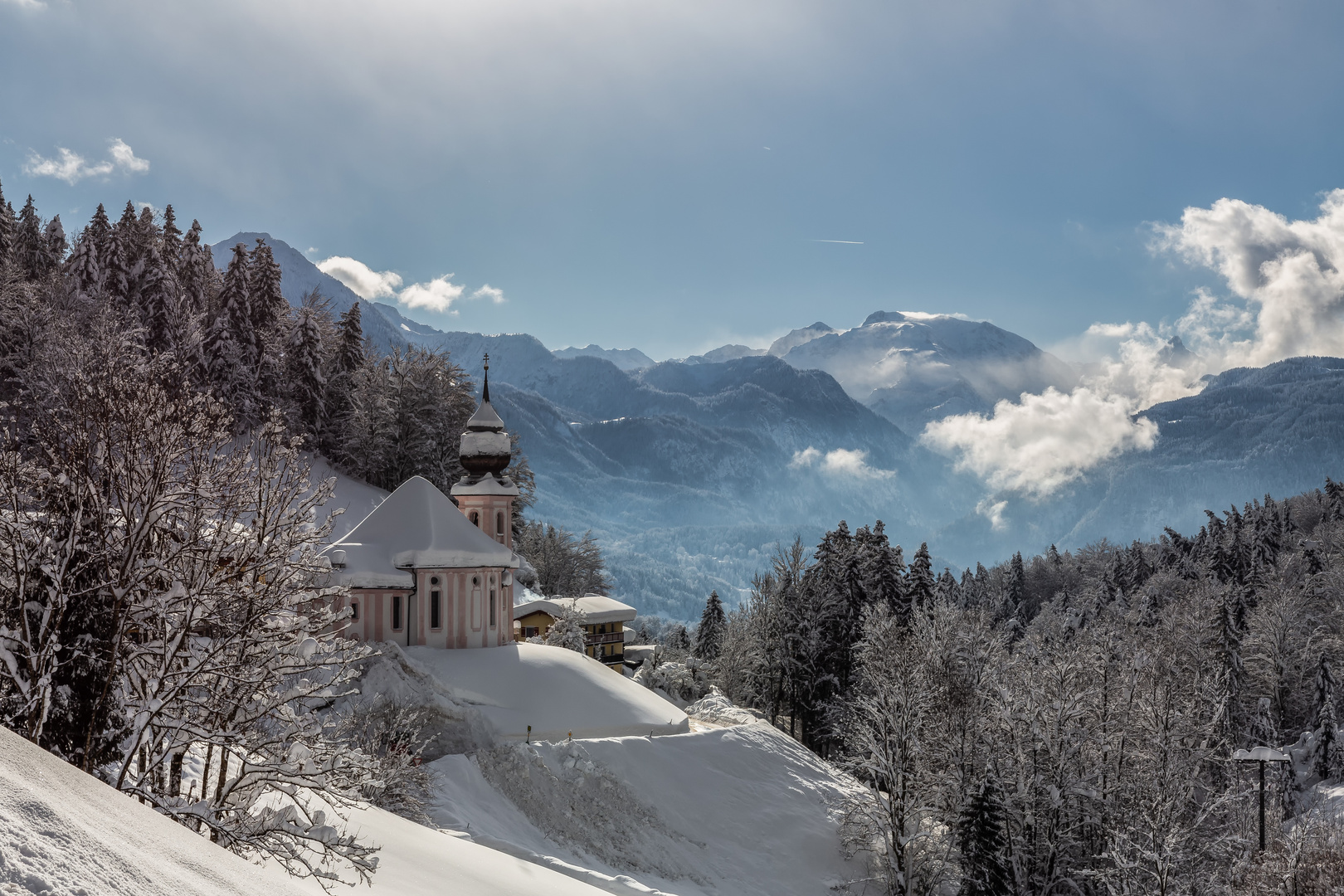 ein Wintertag in Maria Gern