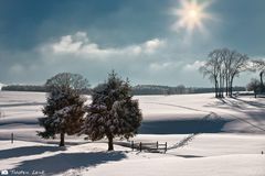 Ein Wintertag in Sachsen