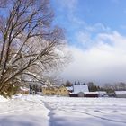 ein Wintertag mit Sonne im Erzgebirge ...