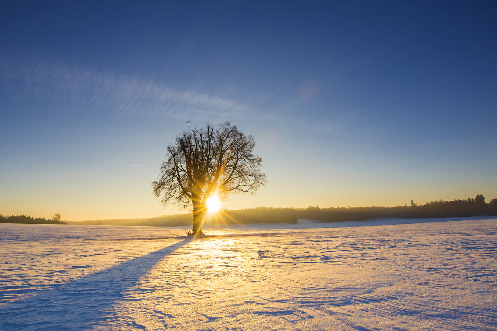 Ein Wintertag vergeht ...