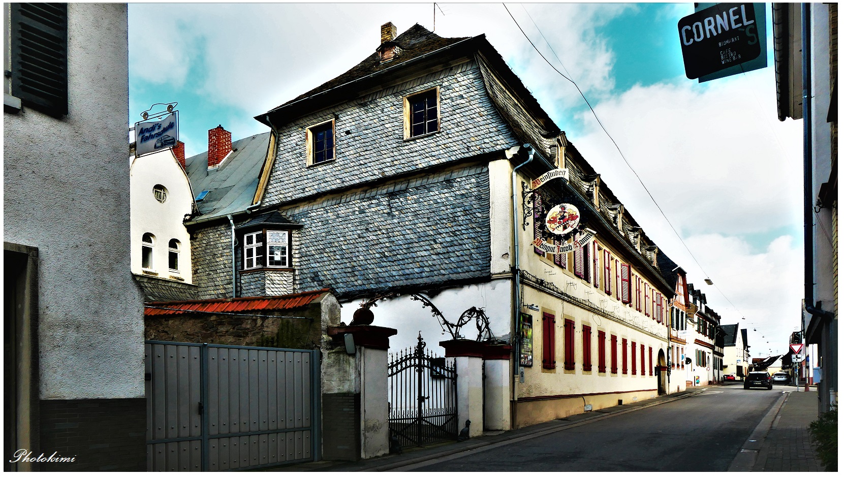 Ein Winzerhof in Winkel/Rheingau