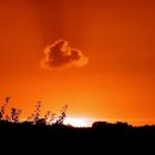 ein Wölkchen am Himmel (a cloud in the sky)