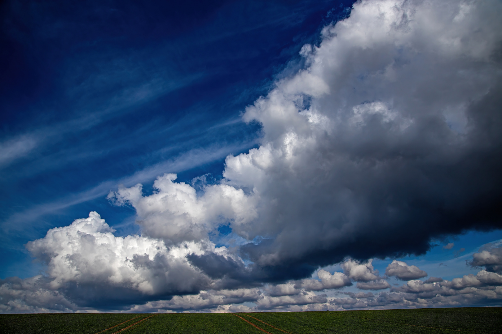 Ein Wolkenband