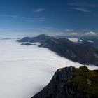 Ein Wolkenmeer läuft über