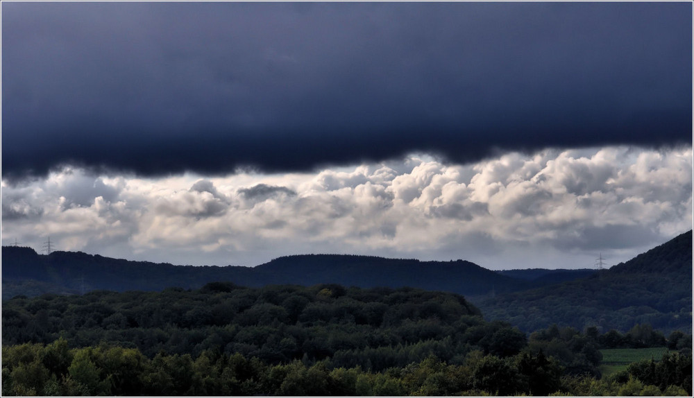 ein Wolkenschauspiel