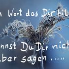 Ein Wort, das Dir hilft .......