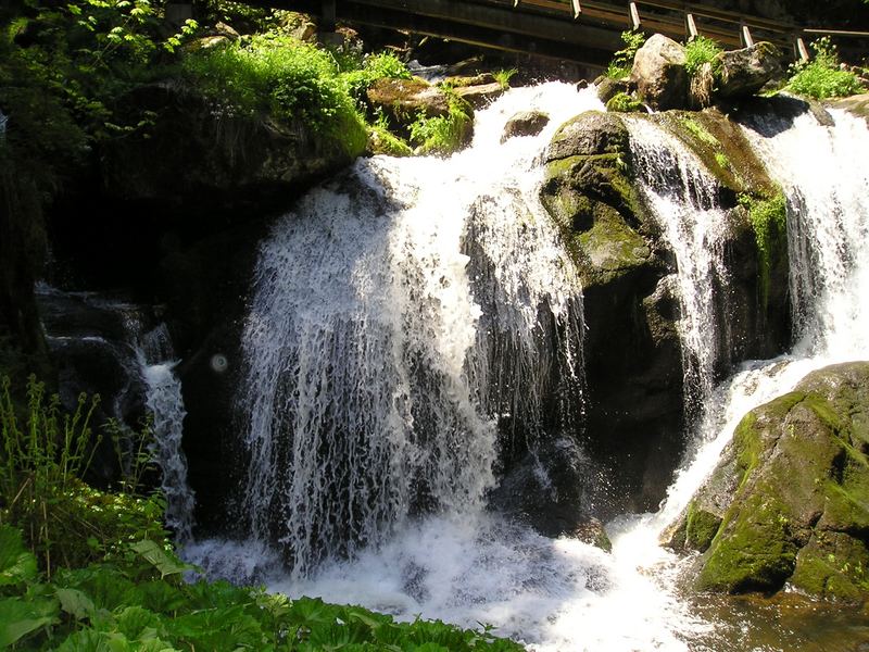 Ein wunder schöner Wasserfall, diesen Wasserfall habe ich im Schwarzwald gefunden !