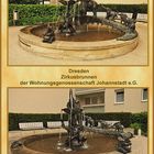 Ein wunderschöner kleiner Zirkusbrunnen