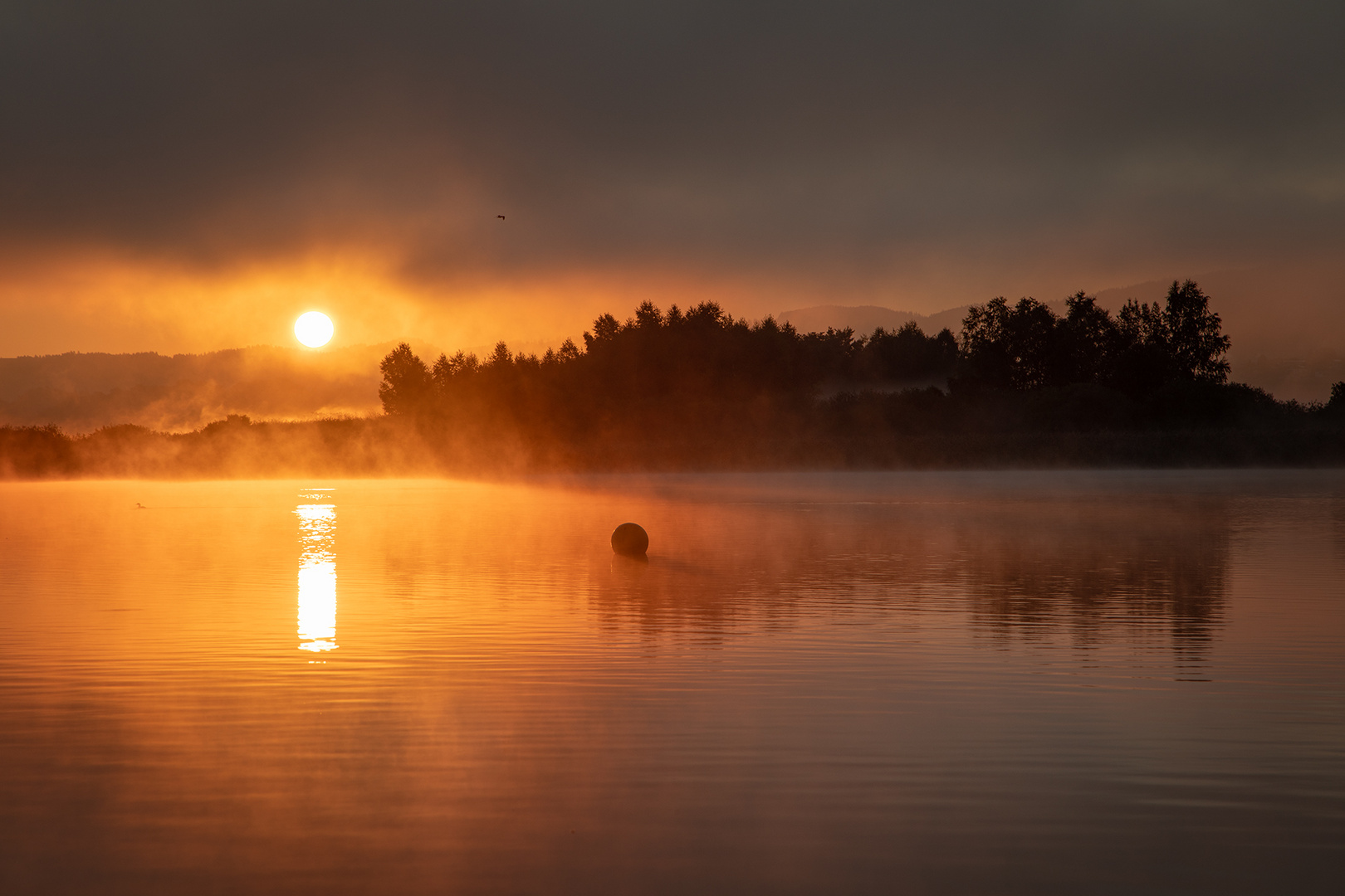 ein wunderschöner Sonnenaufgang 