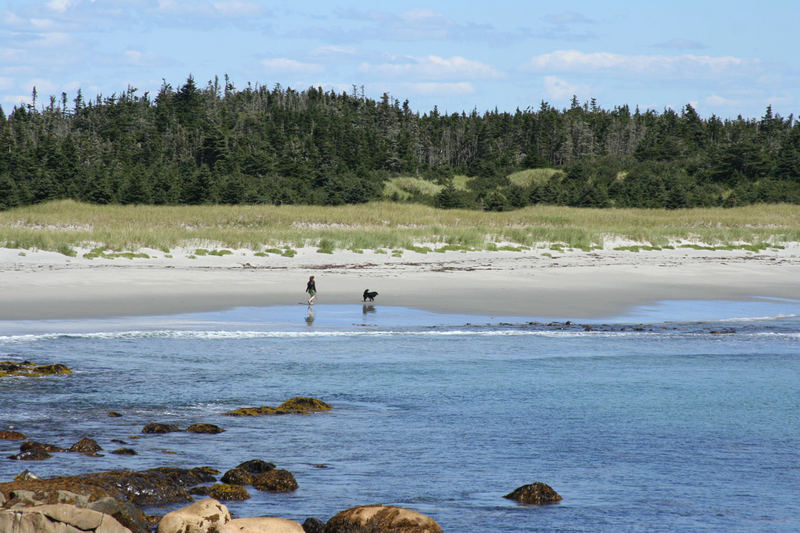 .. ein wunderschöner Strand in Nova Scotia ..