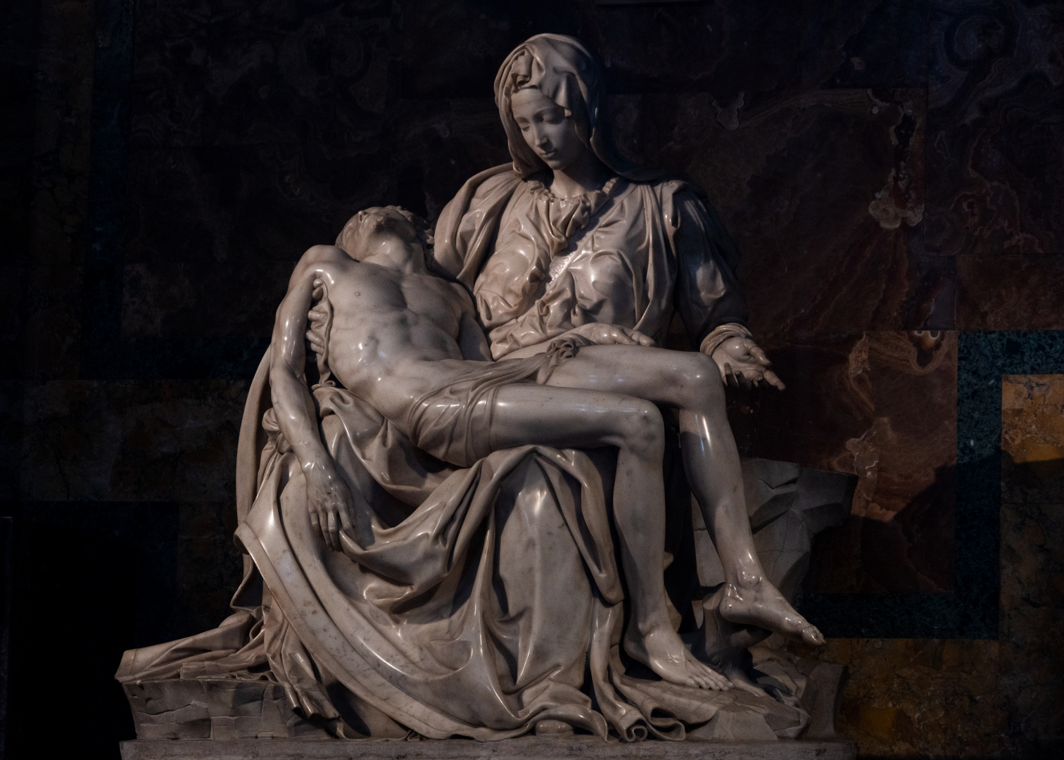 Ein wunderschönes Werk von Michelangelo (Petersdom)