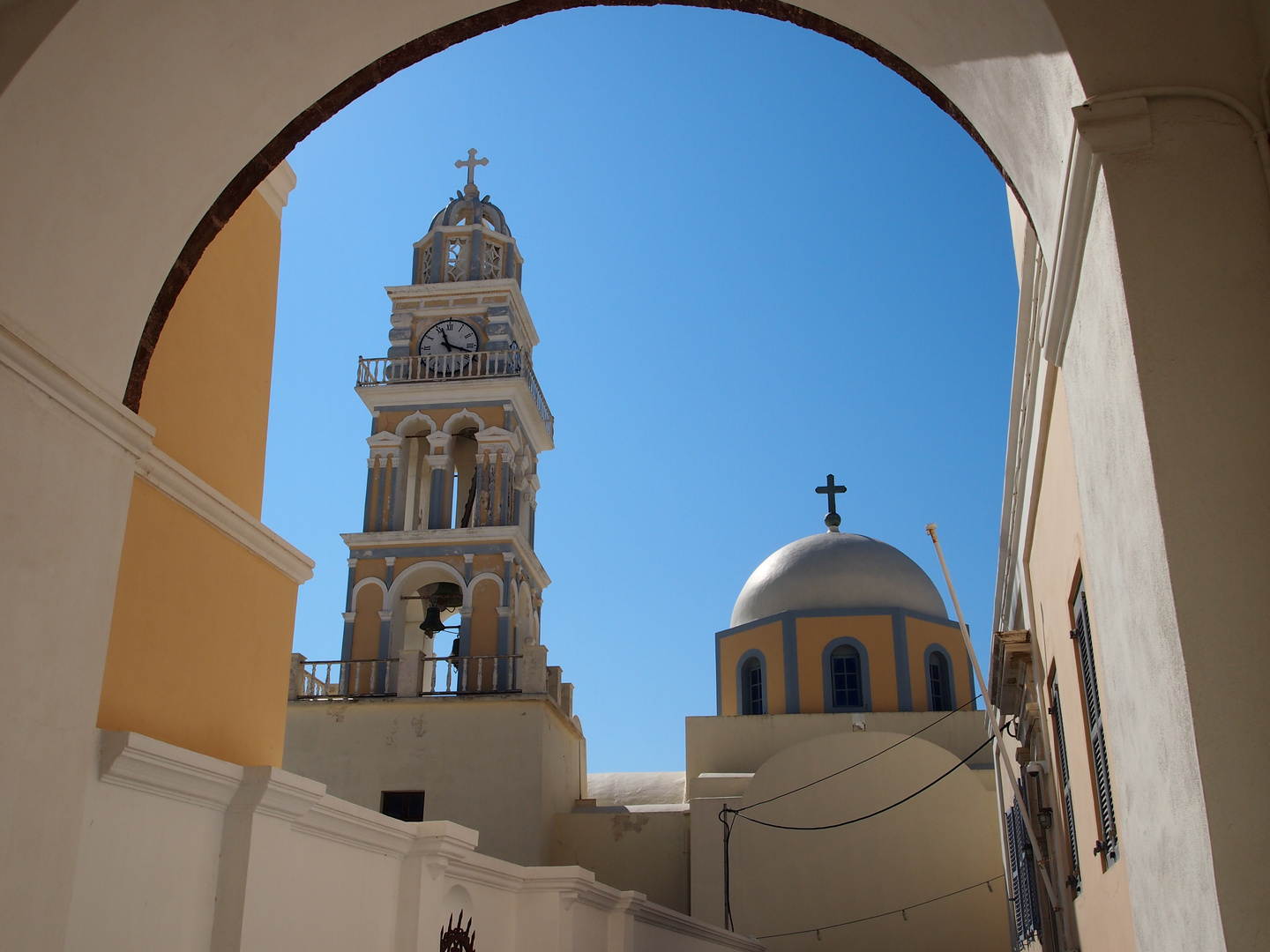 ein wundervoller Urlaubstag auf Santorin