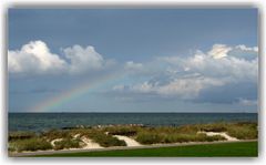 Ein zarter Regenbogen