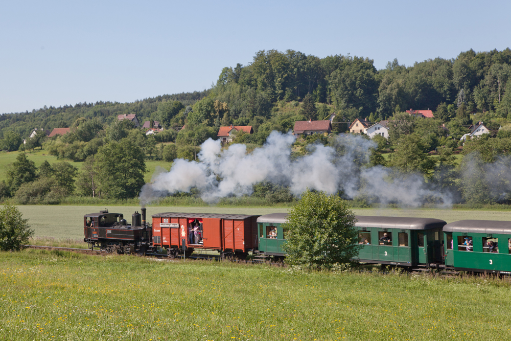 Ein Zug fröhlicher Kinder (2)