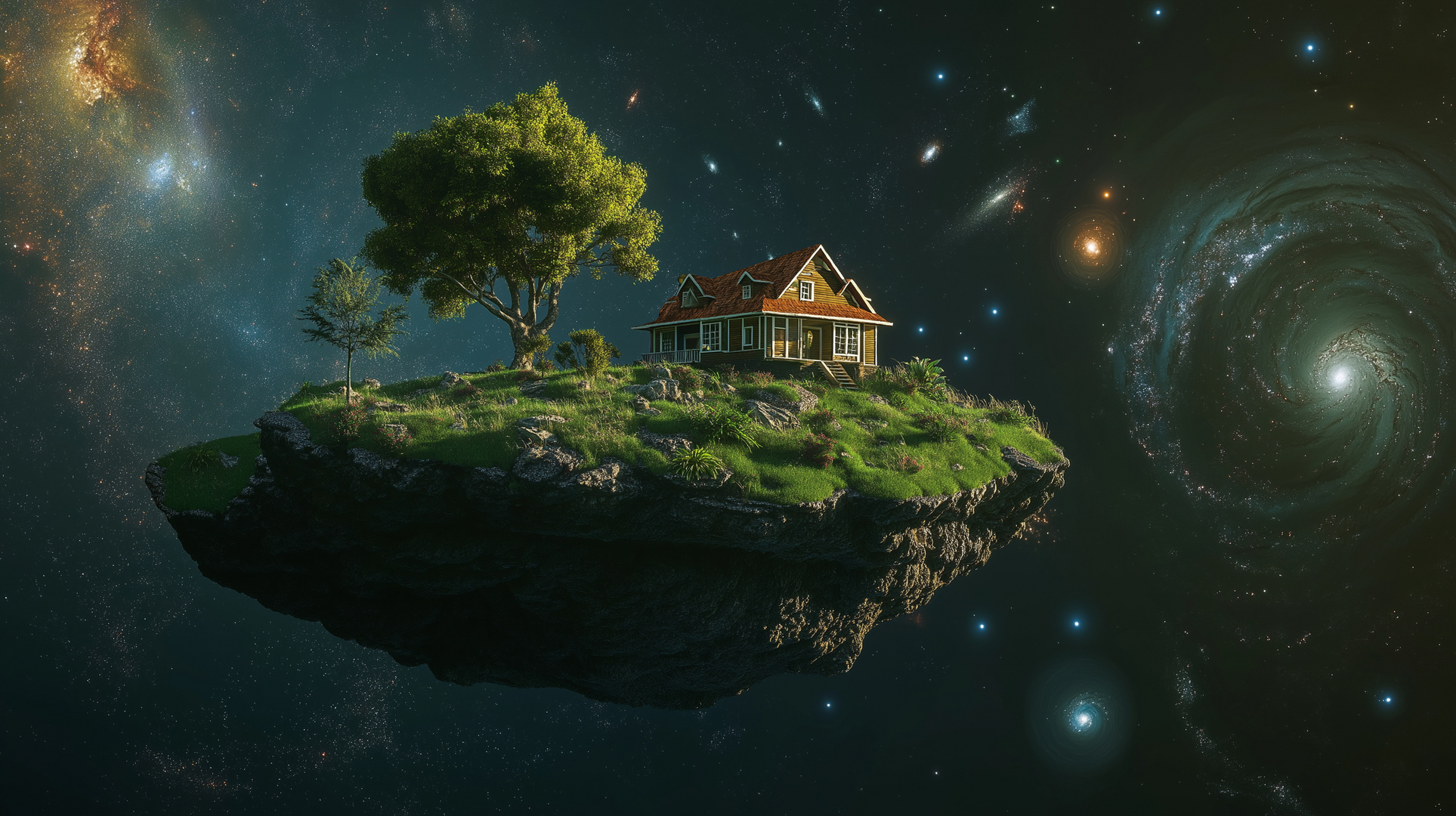 Ein Zuhause im Universum
