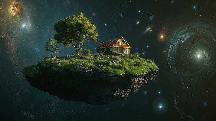 Ein Zuhause im Universum