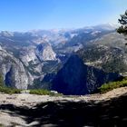 Ein zweiter Blick vom Glazier Point auf den Yosemite National Park.