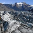 Einar auf dem Svínafellsjökull