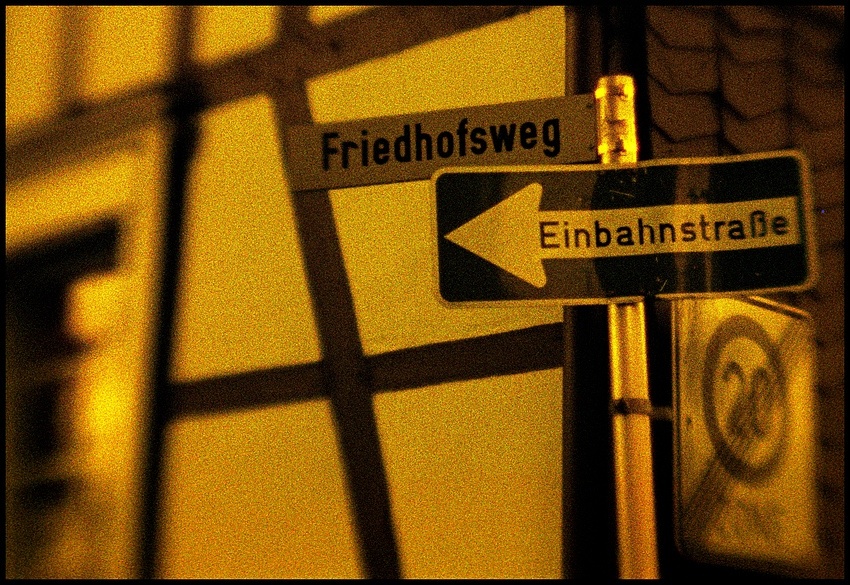 Einbahnstraße