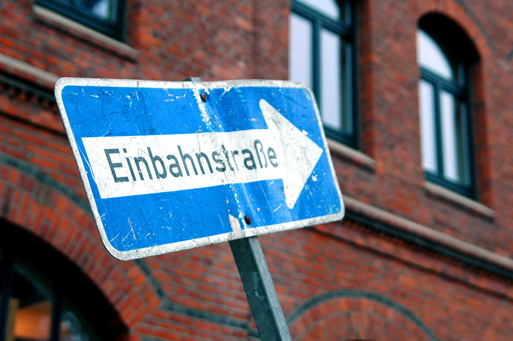 Einbahnstrasse