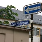 Einbahnstraße für kleine Pfaffen...