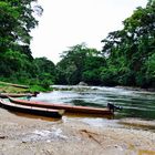 Einbaumboote in Panama