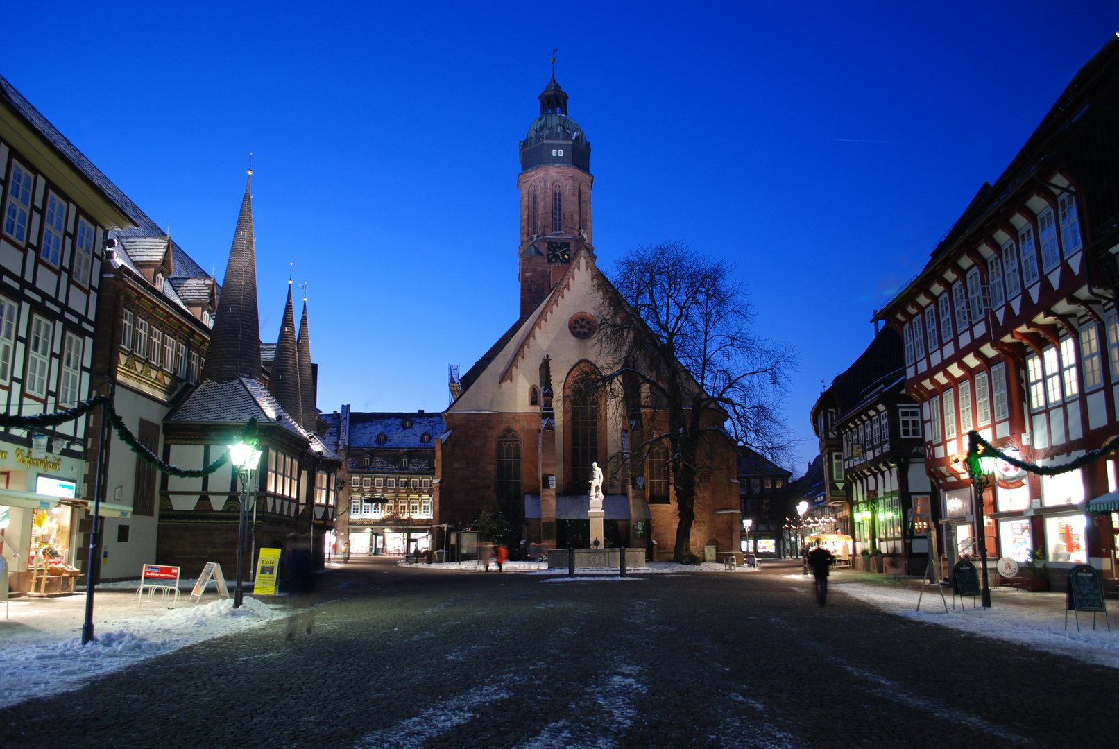 Einbeck in blue