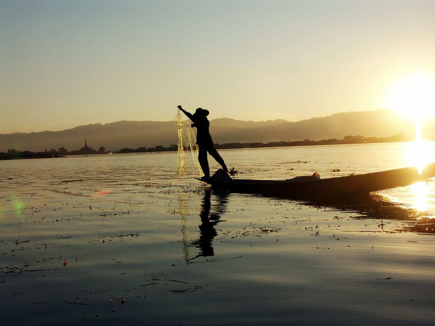 Einbeinruderer am Inle-See - Burma