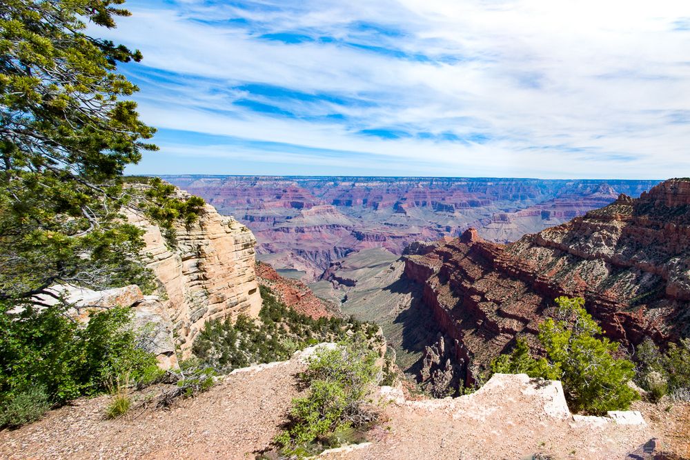 Einblick in den Grand Canyon